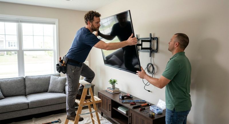 Bedroom Tv Mounting in Denver County, CO