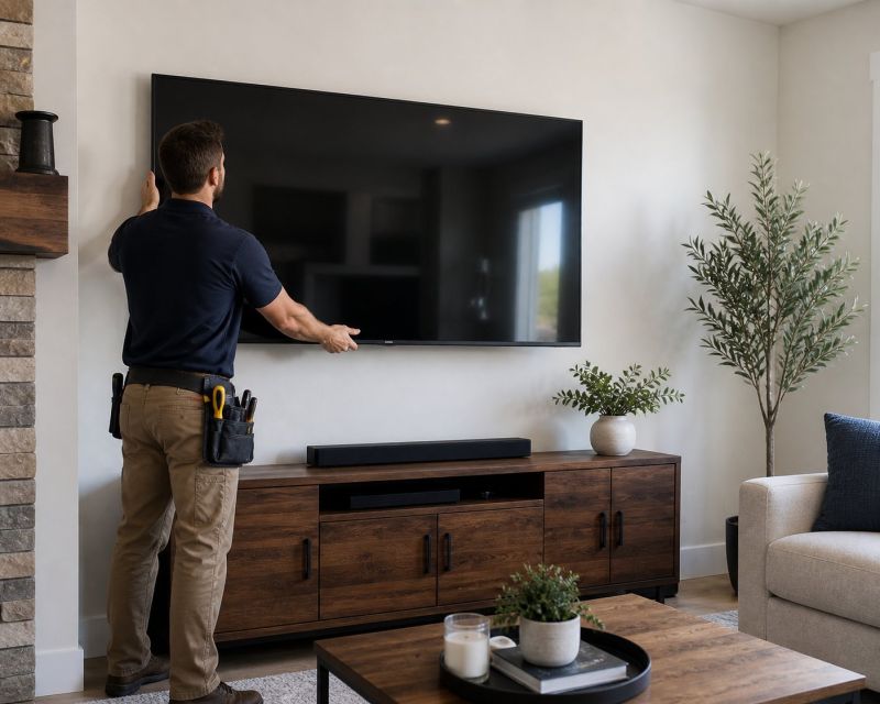 Wall Mount Tv Installation in Boulder, CO