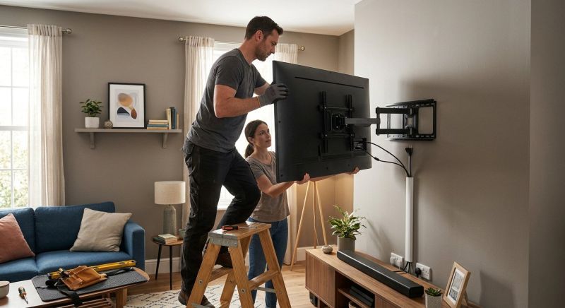 Bedroom Tv Mounting in Olathe, KS