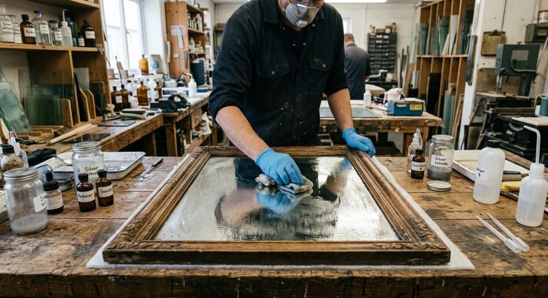 Antique Mirror Restoration